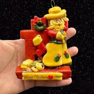 Calliope Design Ornament Vintage Made In Sonoma County California 1990 Christmas